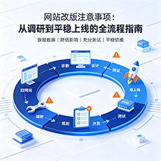 怒江建站-网站改版注意事项：从调研到平稳上线的全流程指南
