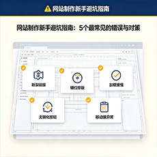 怒江建站-网站制作新手避坑指南：5个最常见的错误与对策