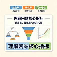 怒江建站-理解网站核心指标:跳出率、转化率与用户粘性