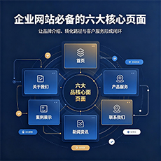 怒江建站-企业网站必备的六大核心页面