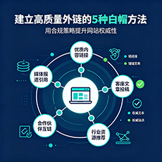 怒江建站-建立高质量外链的5种白帽方法